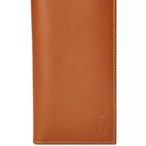 Polo Ralph Lauren Calfskin Leather Checkbook Wallet
